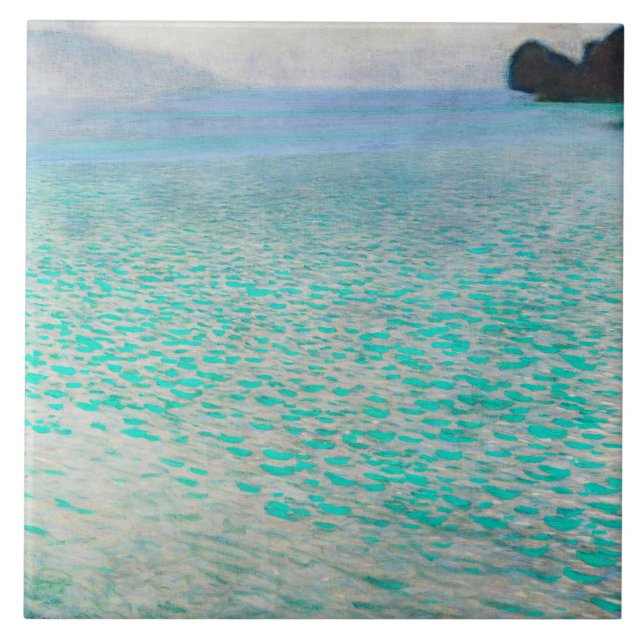 Carreau Lac Atter, Gustav Klimt (Devant)