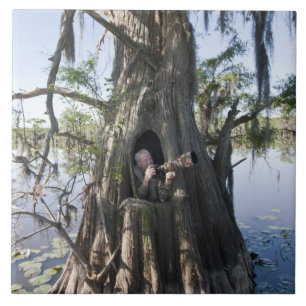 Carreau Lac Caddo, aveugle de chasse