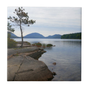 Carreau Lac Eagle dans le parc national d'Acadia