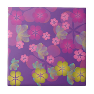 Carreau Lacy Lotus Purple