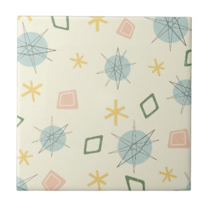 Carreau L'Âge Atomique Planète Art