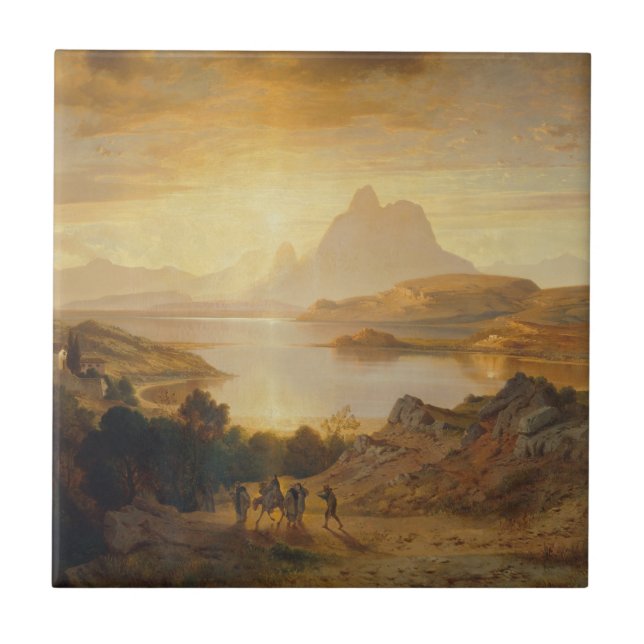 Carreau Lago di Lugano - Albert Zimmermann (Devant)