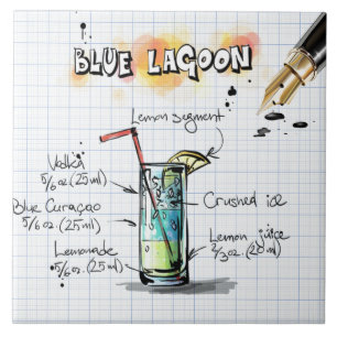 Carreau Lagon Bleu
