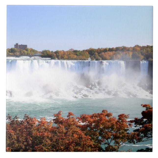 Carreau L'Américain tombe aux chutes du Niagara (Devant)