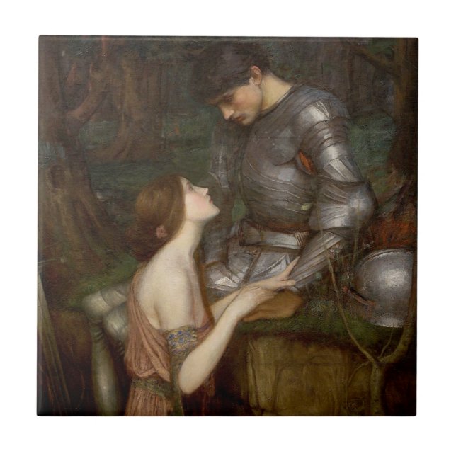 Carreau Lamia et le soldat par John William Waterhouse (Devant)