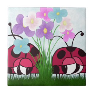 Carreau L'Amour Au Premier Regard Illustration De Ladybug 