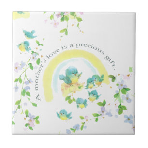 Carreau L'amour d'une mère est un cadeau précieux