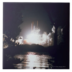 Carreau Lancement de navette spatiale