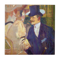 L'Anglais par Toulouse Lautrec, Art Vintage