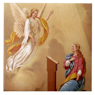 Carreau L'annonce de la Vierge Marie
