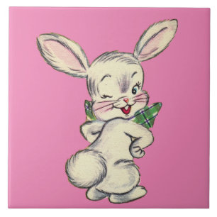 Carreau Lapin Lapin Carrelage en céramique