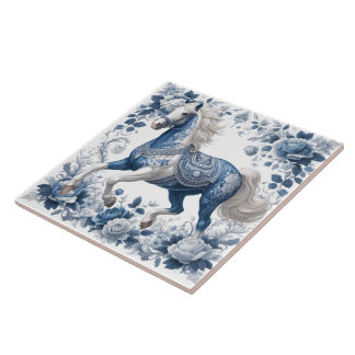 Carreau Lapis Steed : Tapisserie florale