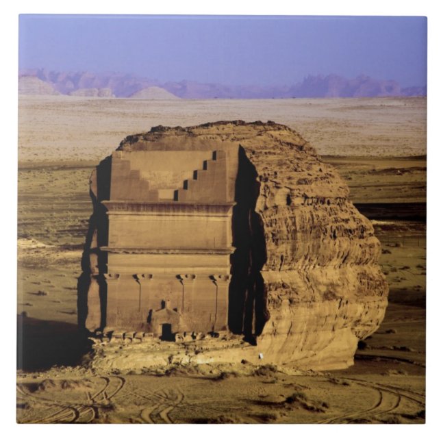 Carreau L'Arabie Saoudite, site de Madain Saleh, antique (Devant)