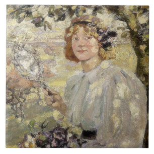 Carreau L'arbre aux pommes (par Bessie MacNicol)