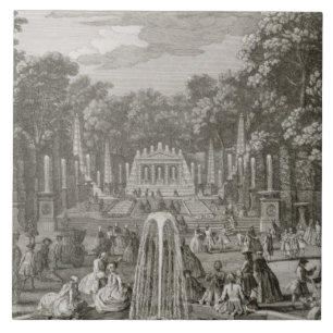 Carreau L'Arc de Triomphe, Versailles (gravure)