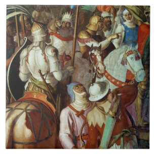 Carreau L'armée Saracen en dehors de Paris, ANNONCE 730-3