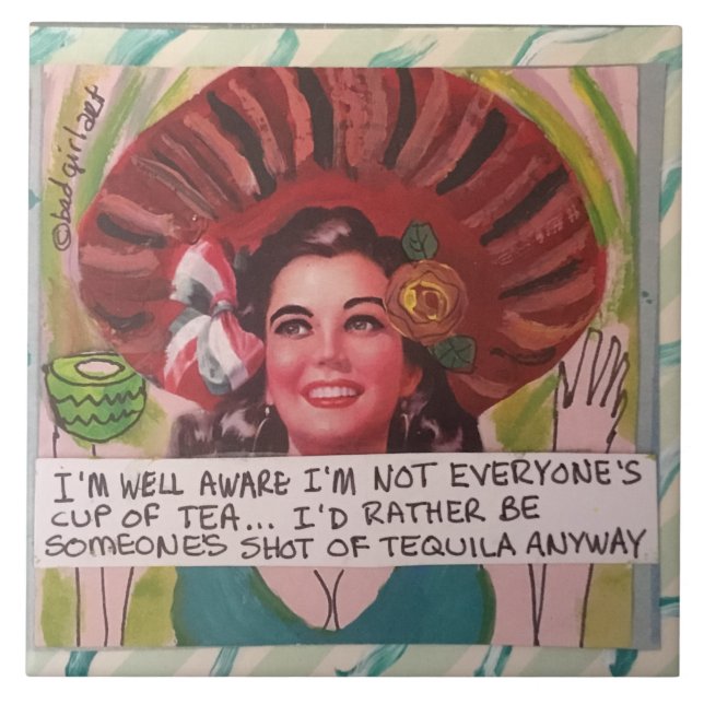 Carreau L'art en mosaïque (Devant)