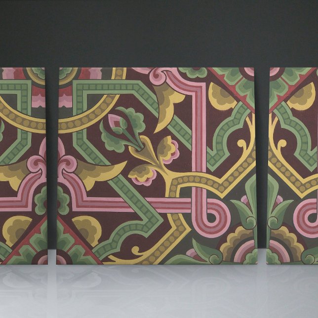 Carreau L'Art Nouveau Floral de Christopher Dresser (Créateur téléchargé)