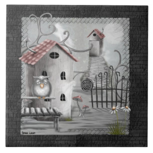 Carreau L'art populaire gothique du Creek