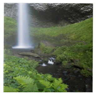 Carreau Latourell Falls, Columbia River Gorge, Oregon,