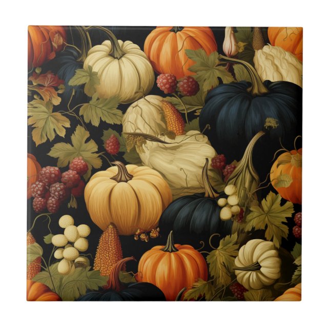 Carreau L'automne de saison (Devant)