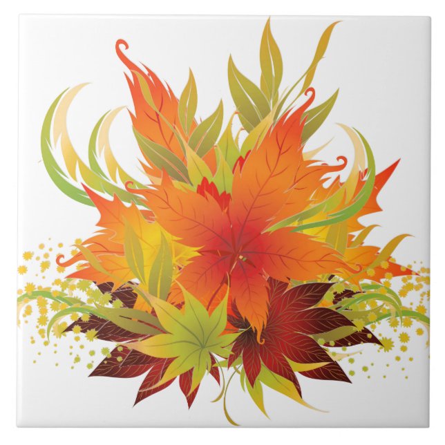 Carreau L'automne part Thanksgiving (Devant)