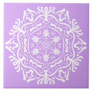 Carreau Lavender Mandala