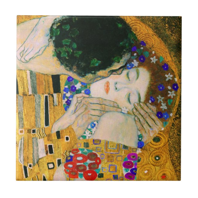 Carreau Le baiser de Gustav Klimt (Devant)