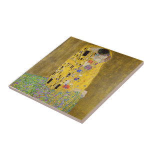 Carreau Le baiser de Gustav Klimt