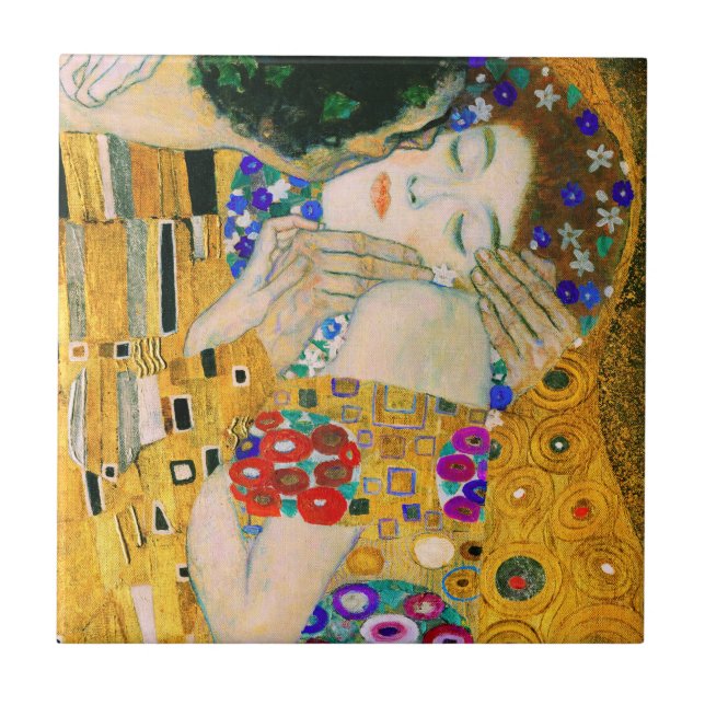 Carreau Le Baiser de Gustav Klimt (Devant)