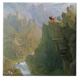 Carreau Le barde, c.1817 (huile sur la toile)