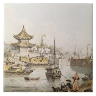 Carreau Le canal grand, Chine, (la semaine)