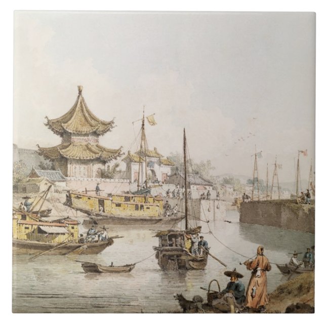 Carreau Le canal grand, Chine, (la semaine) (Devant)