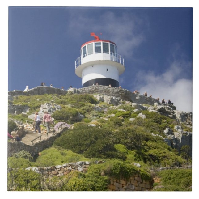 Carreau Le Cap, Afrique du Sud. Un phare sur (Devant)