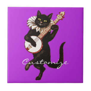Carreau Le chat joue à Banjo Thunder Cove