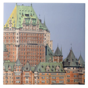 Carreau Le Château Frontenac à Québec, Canada.