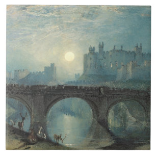Carreau Le château William Turner Alnwick