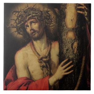 Carreau Le Christ, homme des peines, 1641 (huile sur la