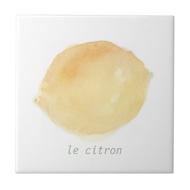 Carreau le citron (Devant)