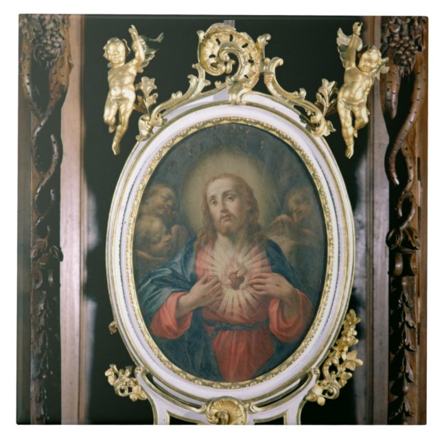 Carreau Le coeur sacré du Christ, du Scho de embarquement (Devant)