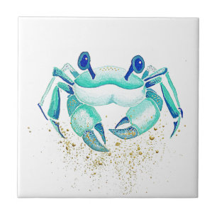 Carreau Le crabe de Neptune