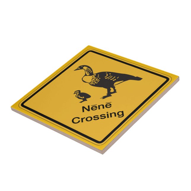 Carreau Le croisement de Nene, trafiquent le panneau (Côté)