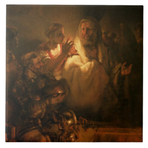 Carreau Le démenti de St Peter, 1660 (huile sur la toile)