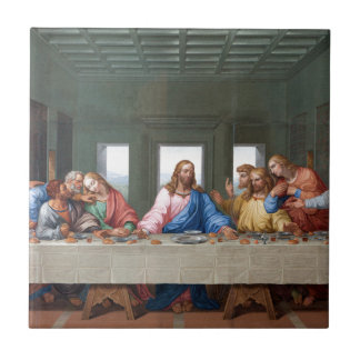 Carreau Le dernier dîner par Leonardo da Vinci