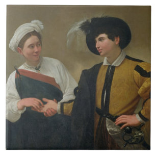 Carreau Le diseur de bonne aventure (La Buona Ventura),