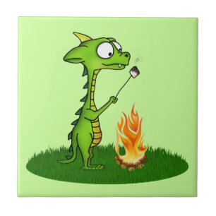 Carreau Le feu de dragon