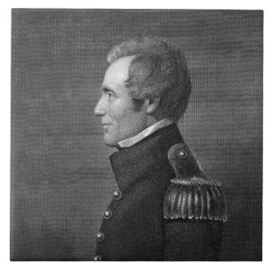 Carreau Le Général principal Edmund Pendleton Gaines