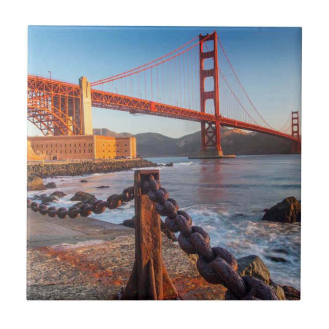 Carreau Le Golden Gate Bridge de Fort Point (Devant)