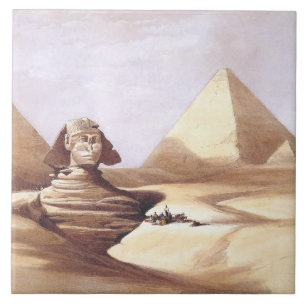 Carreau Le Grand Sphinx, Pyramides de Gizeh