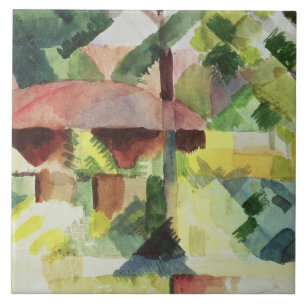 Carreau Le jardin, 1914 (la semaine sur le papier)
